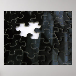 Poster Morceau absent de puzzle