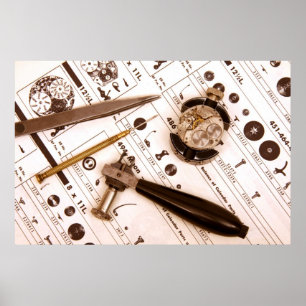 Poster Morceaux de temps