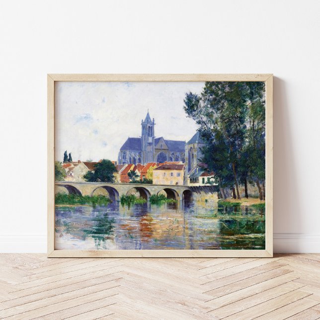 Poster Moret-sur-Loing | William Lamb Picknell (Créateur téléchargé)