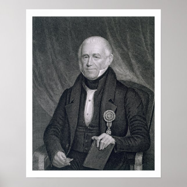 Poster Morgan Lewis, gravée par Asher Brown Durand (Devant)