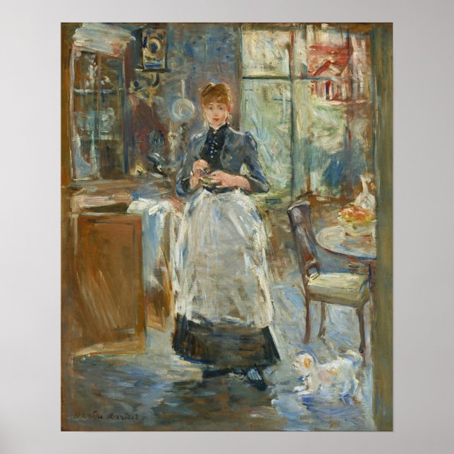 Poster Morisot - Dans La Salle À Manger 1886 (Devant)