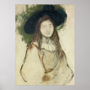 Poster Morisot - Julie Manet Avec Casquette Liberty