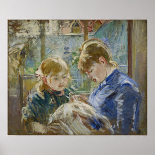 Poster Morisot - La Couture