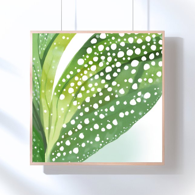 Poster Morning Dew | Modern Botanical Watercolor (Créateur téléchargé)