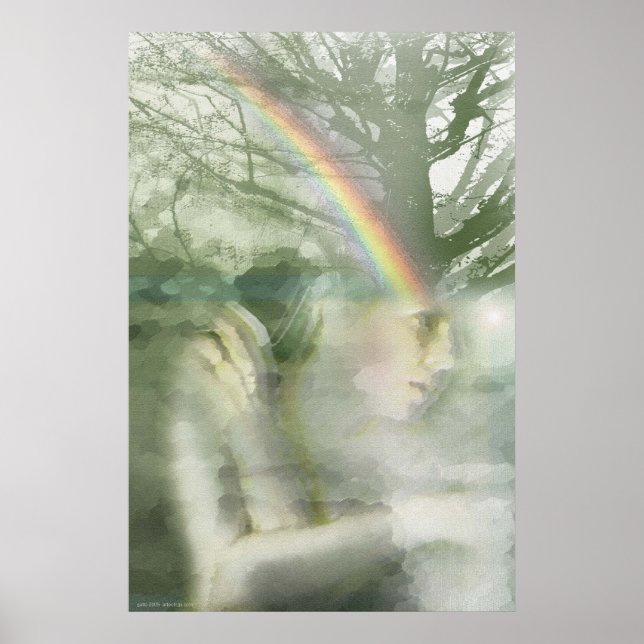 Poster Morning Fog par Gregory Gallo (Devant)