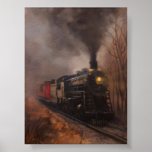 Poster Morning Mist Soo Line 1003