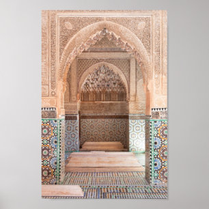 Poster - Moroccan Architecture Arches 