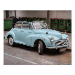 Poster Morris Minor Convertible Tourer