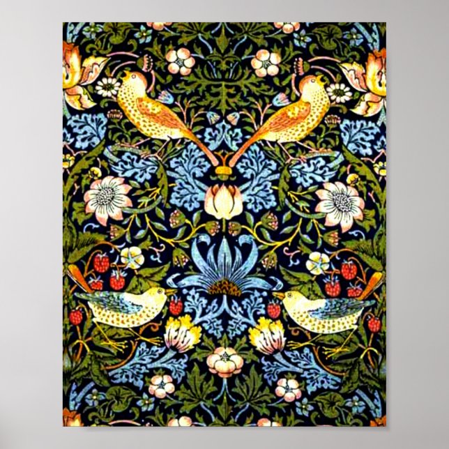 Poster Morris - Thief aux fraises (Devant)