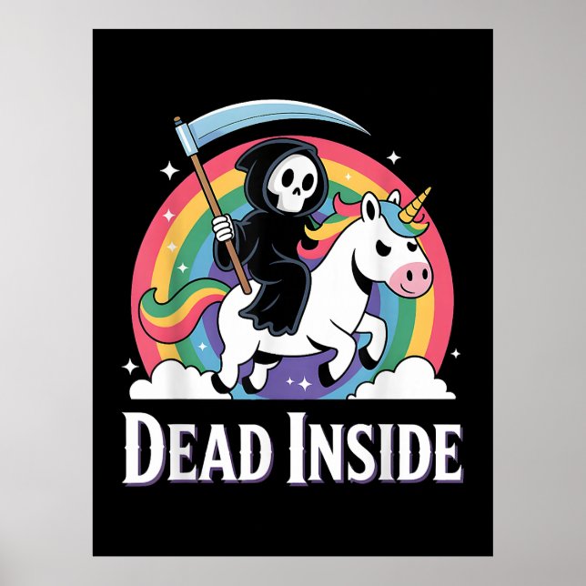 Poster Mort à l'intérieur (Devant)