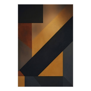 Poster Mosaïque Géométrique