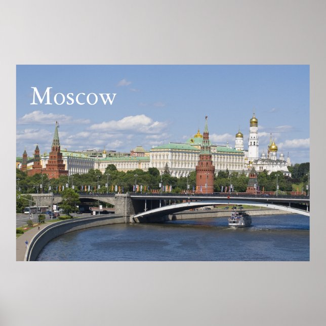 Poster Moscou (Devant)