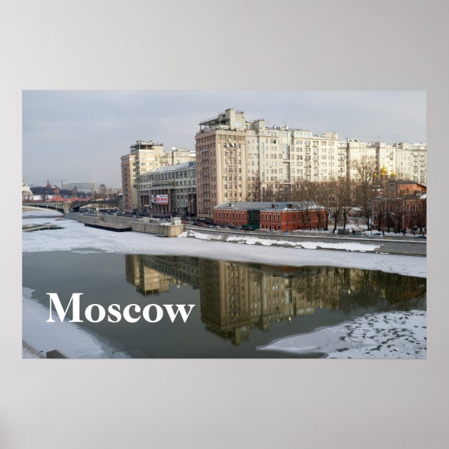 Poster Moscou (Devant)