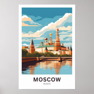 Poster Moscou Russie Imprimer