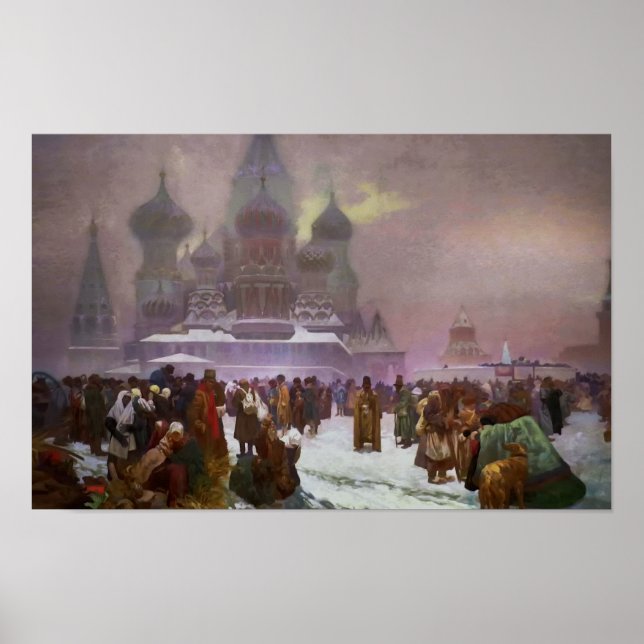Poster Moscow (Devant)
