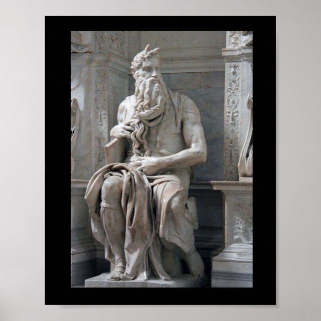 Poster Moses de Michel-Ange (Devant)