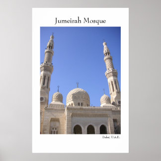 Poster Mosquée de Jumeirah