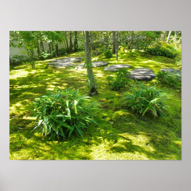 Poster Moss Garden (Devant)