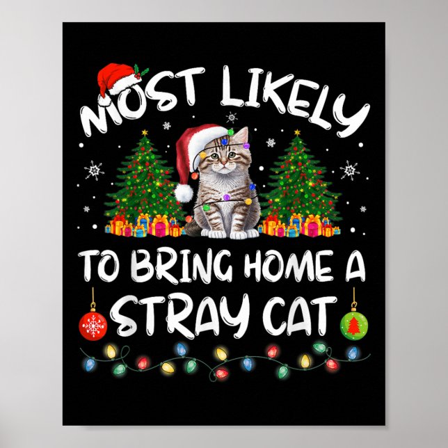 Poster Most Likely To Bring Home A Stray Cat Matching Chr (Devant)