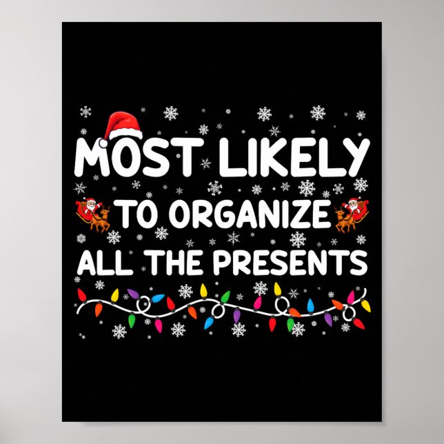 Poster Most Likely To Organize All The Xmas _1  (Devant)