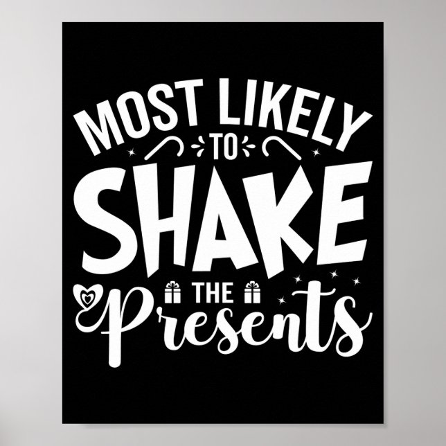 Poster Most Likely To Shake The  (Devant)