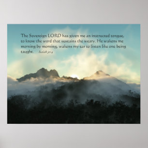 Poster Mot de maintien