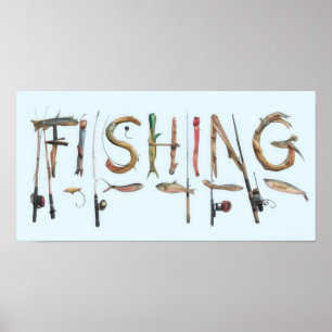 Poster Mot de pêche