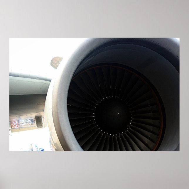 Poster Moteur 747 (Devant)
