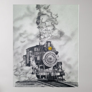 Poster Moteur à vapeur