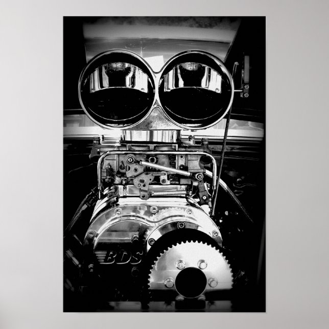 Poster moteur soufflé (Devant)