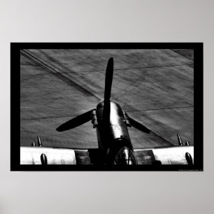 Poster Moteur Spirfire Supermarine