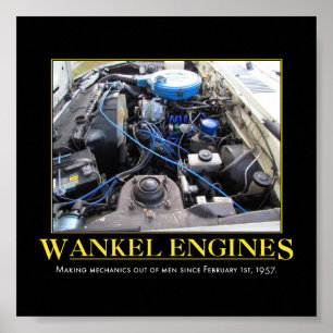 Poster Moteurs Wankel