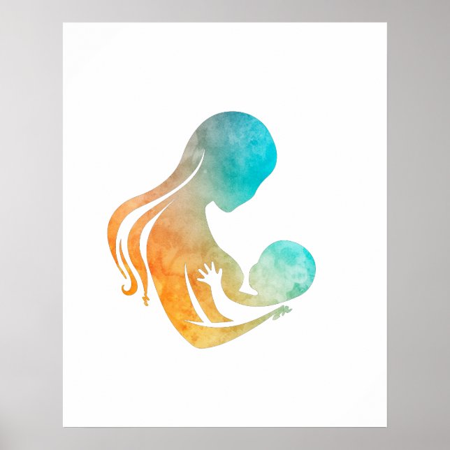 Poster Mother Breastfeeding (Devant)