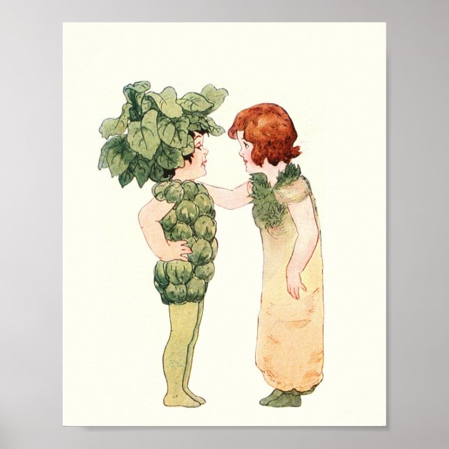 Poster Mother Earth Children - Miss Brussels Sprout (Devant)