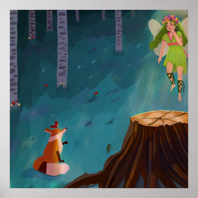 Poster Mother Nature grief (Devant)