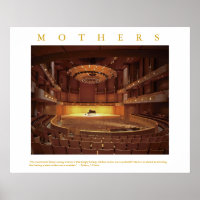 MOTHERS Quote Piano Concert Stage Photo Art Print