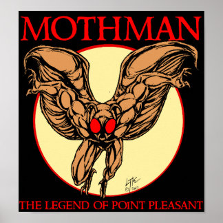 Poster Mothman : La Légende du Point Agréable