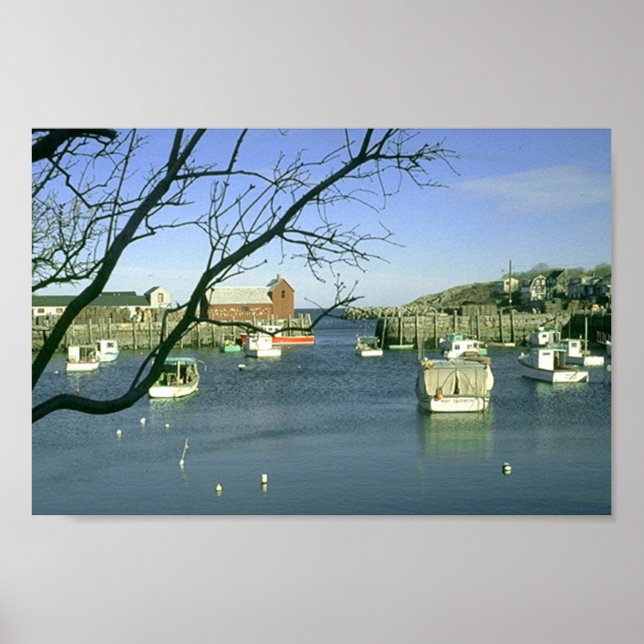 Poster Motif # 1 - Rockport, Massachusetts (Devant)