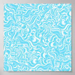 Poster motif Abstrait