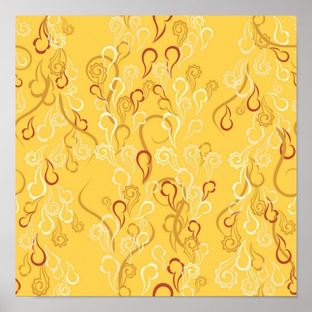 Poster motif Abstrait (Devant)