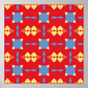 Poster motif Abstrait. abstrait, arrière - plan, badge, b