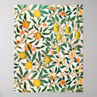 Motif botanique vintage