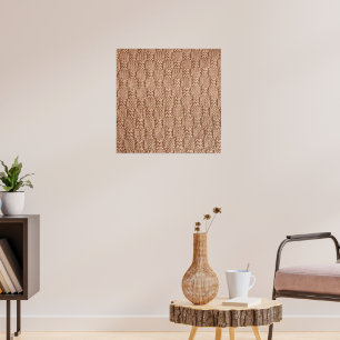 Poster Motif Bubble Knit Stitch par Shirley Taylor