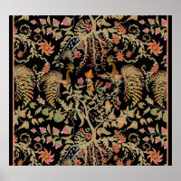 Motif chinois Fairy Floral Birds