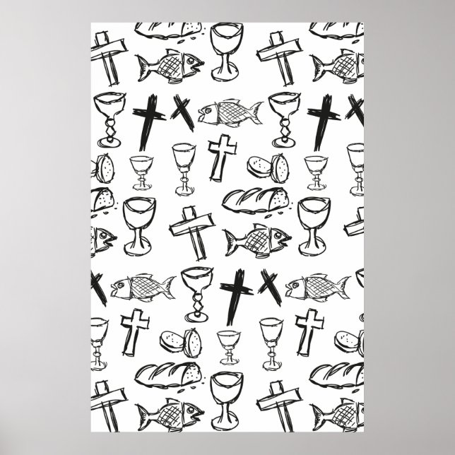 Poster Motif chrétien (Devant)