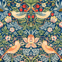 Motif d'art vintage du mur botanique - William Mor