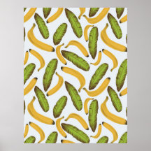 Motif de feuille de banane tropicale 