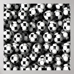 Poster Motif de football