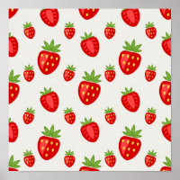 Motif de fraises