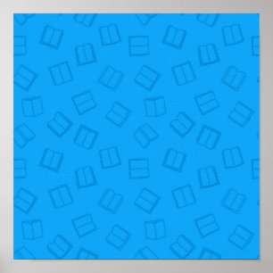 Poster Motif de livre